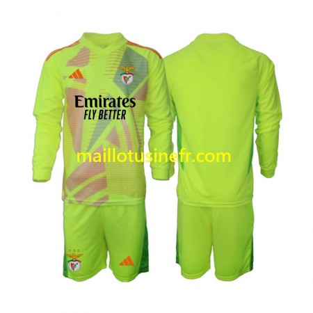 Maillot de Foot Benfica Lisbonne Gardien Domicile 2024-25 Manches Longues - Enfant Maillot de Foot Benfica Lisbonne Gardien Domicile 2024-25 Manches Longues - Enfant